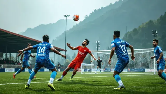 Diamond Harbour FC Claims IFL Top Spot in 2-1 Srinagar Turnaround