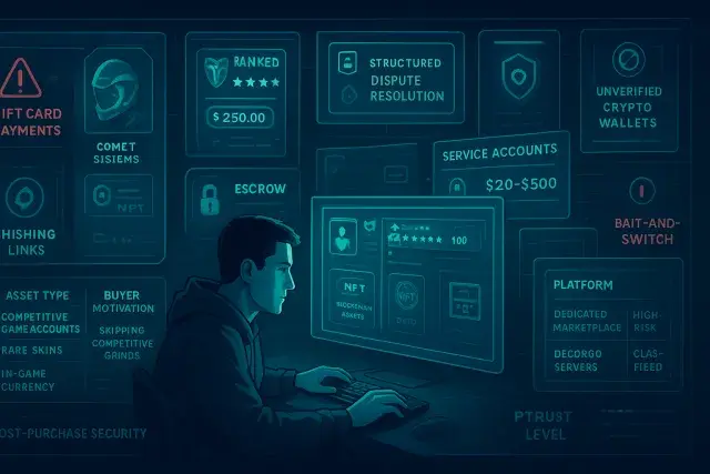 How to Safely Buy, Sell, and Trade Gaming Accounts and Digital Assets on Online Marketplaces